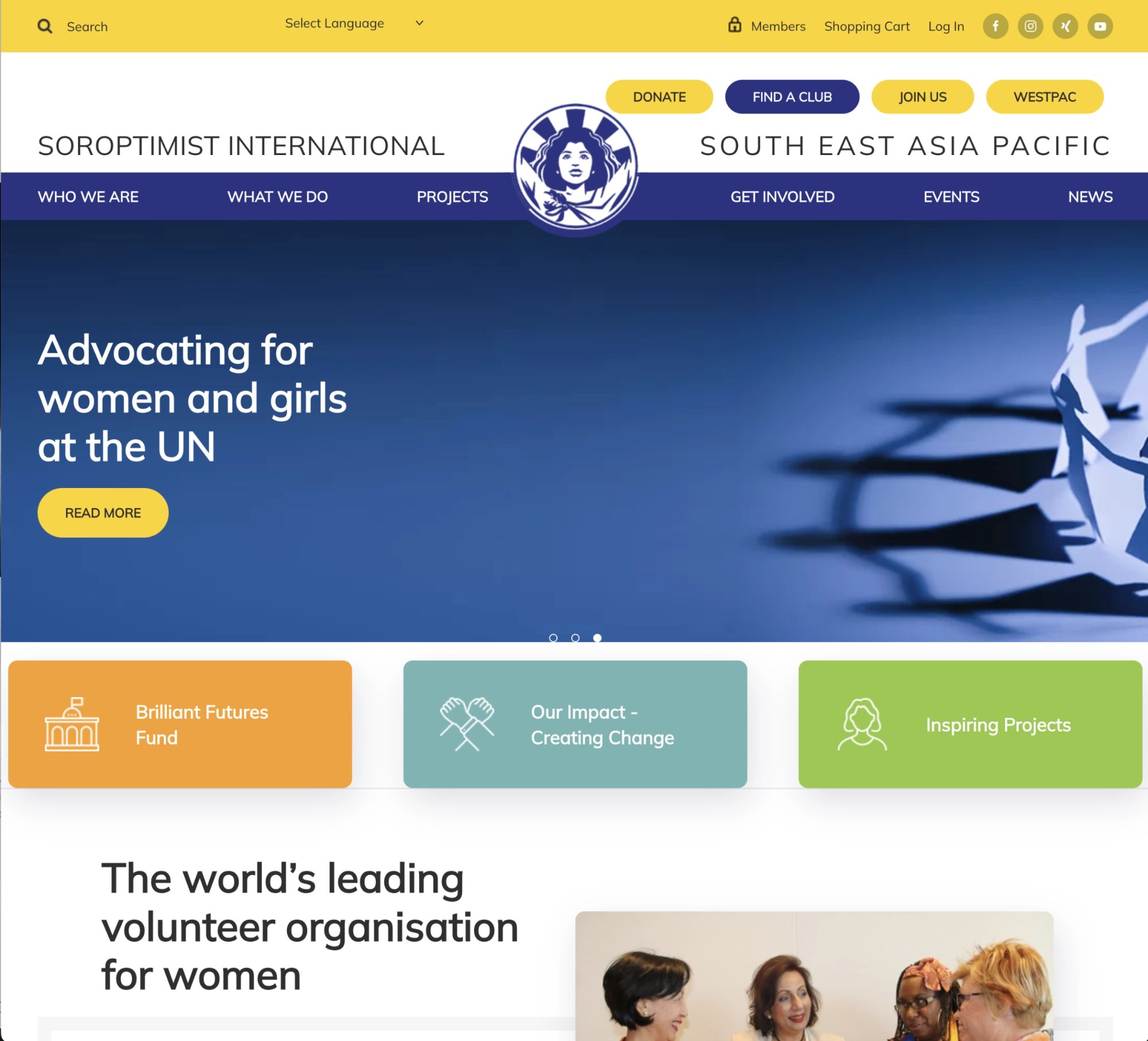 Soroptimist International website